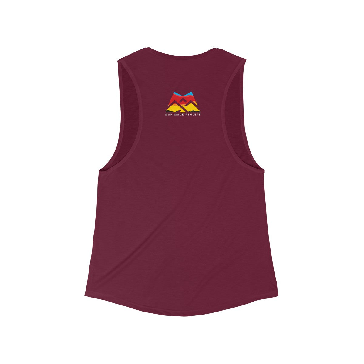 Training Raw-Edge Muscle Tank Top - Maroon Bulk Season